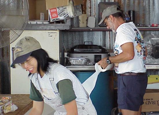 PFM food service volunteers