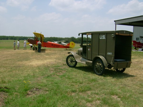 Signal Corps Model T and Curtiss Canuck