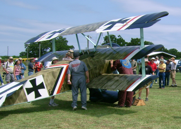 Starting the Fokker