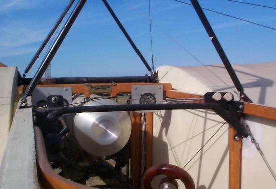Bleriot cockpit