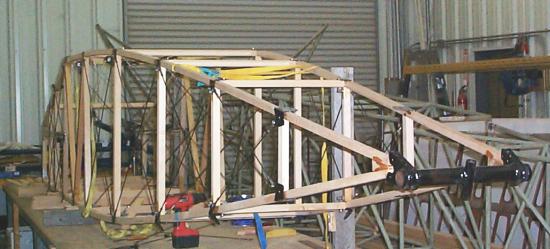 Aft end of fuselage
