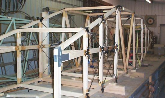 Front end of fuselage