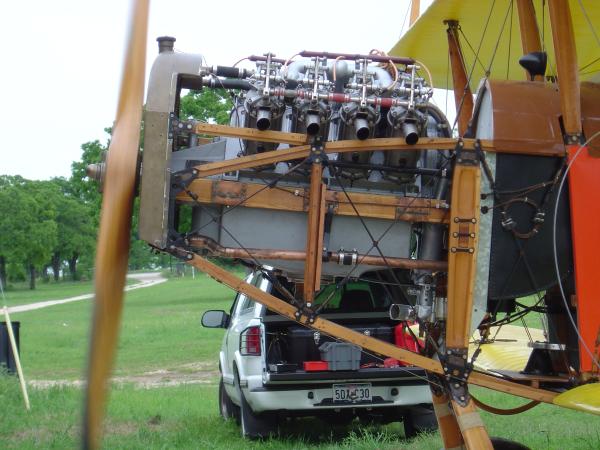 Canuck engine running