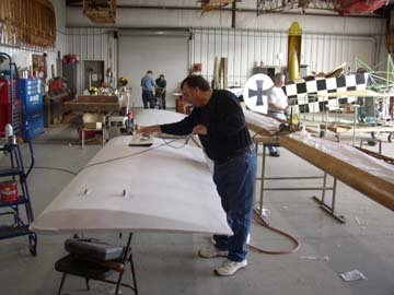 Wayne Jones shrinking fabric
