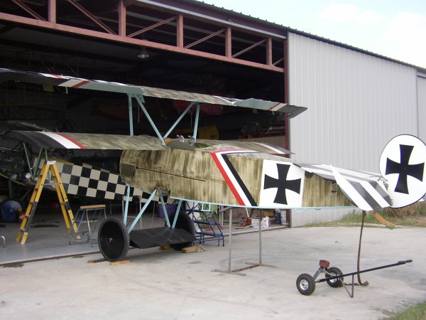 Top wing mounted