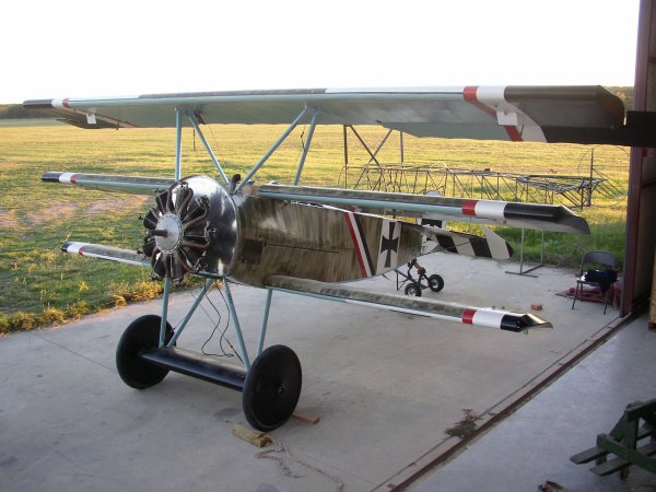Moved outside the hangar