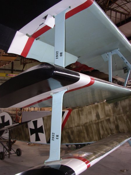 Finished interplane struts