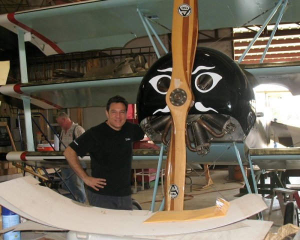 Tom Miller and cowling