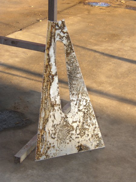 Tailskid guide plate
