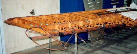 D.VII upper wing with aileron