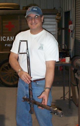 Fokker control stick assembly