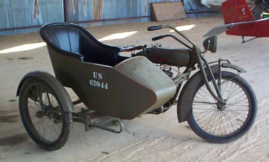 Indian motorcycle - right front