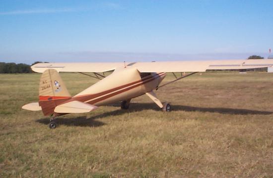 Luscombe 8A Rear View