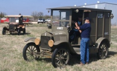Two Ford Model Ts