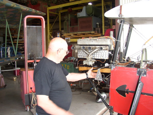 Re-installing the Pietenpol engine