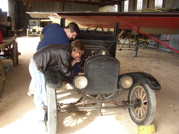 Working on the Model T electrical system