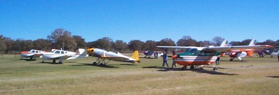 Ryan PT-22 in parking area