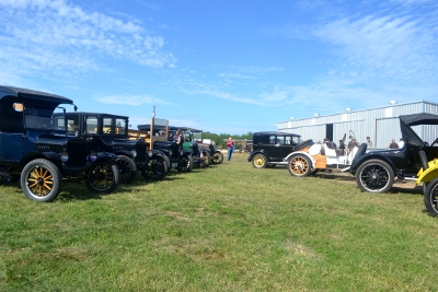 Model T club parking