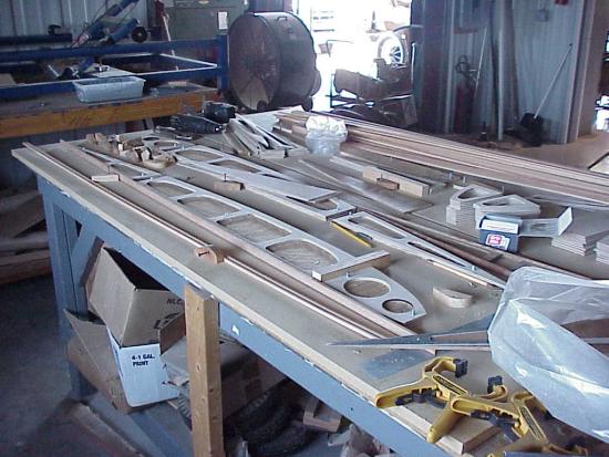 Rearwin rib jig and rib components
