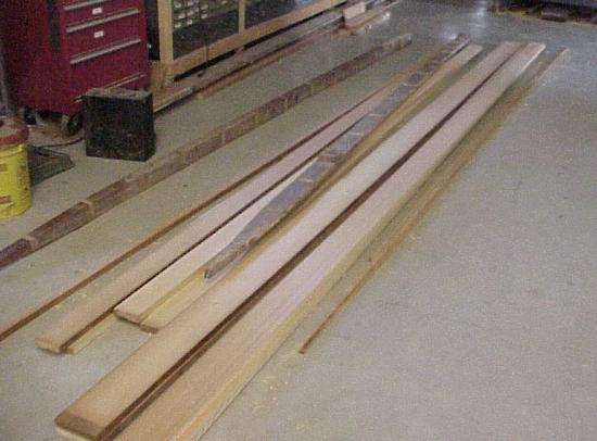 Rearwin spar blanks